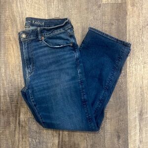 American Eagle Outfitters Blue Original Bootcut Jeans Size 34 x 30